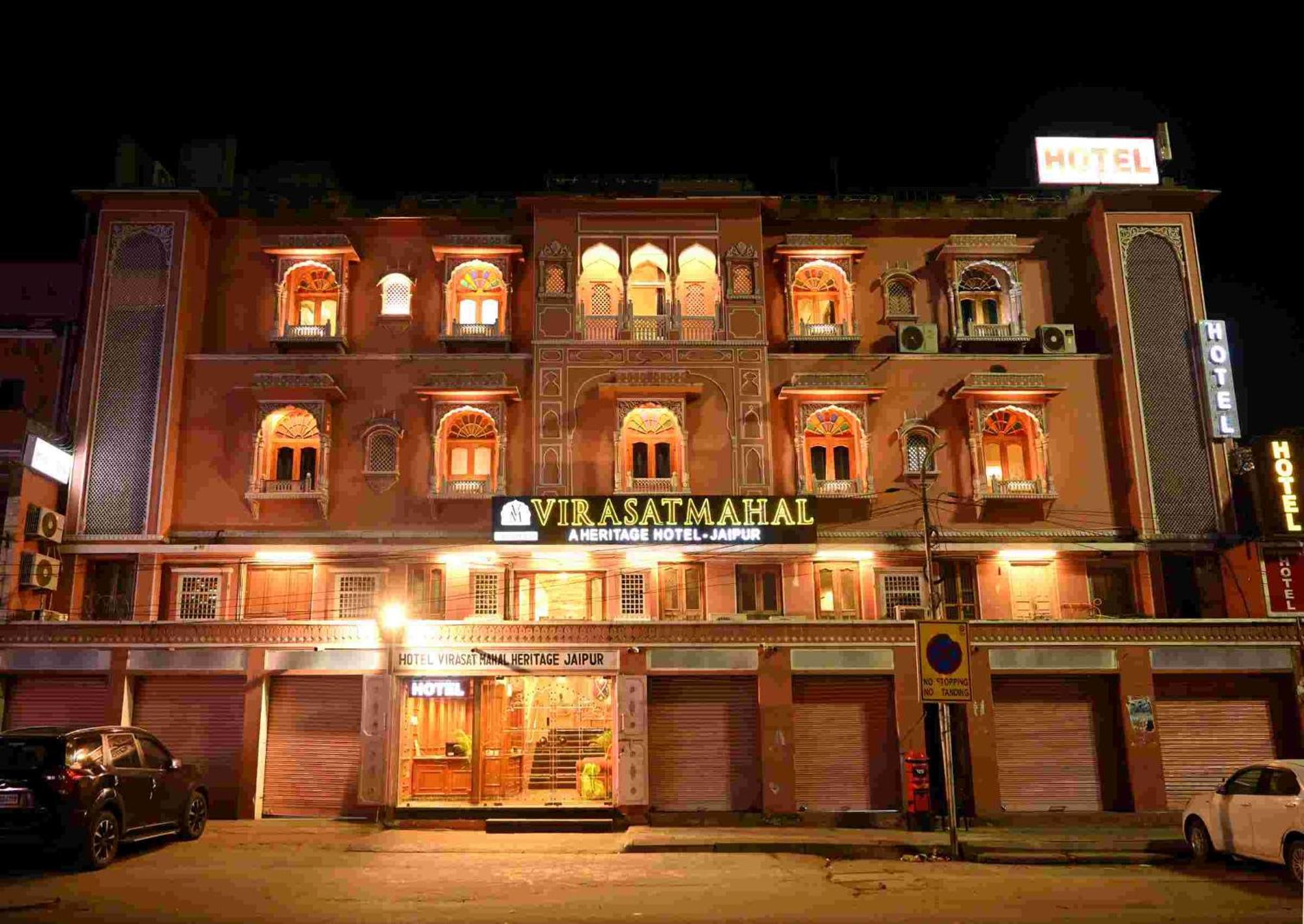 Virasat Mahal Heritage Hotel-Jaipur City Center Eksteriør billede